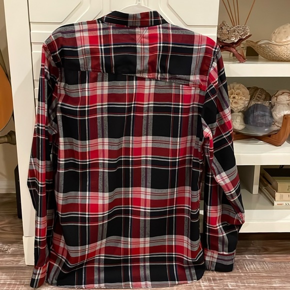 Volcom Classic Fit Flannel Button Down Shirt - Picture 3 of 10